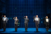 Original Broadway Cast of Operation Mincemeat, March 2025 (Photo by Julieta Cervantes)